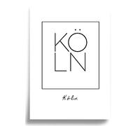 Cool Factory | Poster A3 City | Papier 250 gr. | Peinture pour salon et chambre | Grand choix de motifs | Poster minimaliste | Idée cadeau parfaite