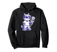 Cool Felix Rose Lover Cat Sweat à Capuche