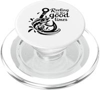 Cool Fisherman - Reeling In Good Times Amateur de pêche au bar PopSockets PopGrip pour MagSafe
