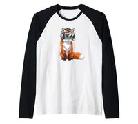Cool Fox Gamer en réalité virtuelle Manche Raglan