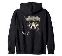 Cool Fox Illustration de Style Vintage pour Amoureux des Animaux Sweat à Capuche