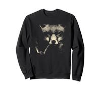 Cool Fox Illustration de Style Vintage pour Amoureux des Animaux Sweatshirt