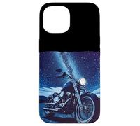Cool Freeway de Nuit avec Moto Cool pour Cycliste de Nuit Coque pour iPhone 15
