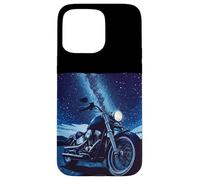 Cool Freeway de Nuit avec Moto Cool pour Cycliste de Nuit Coque pour iPhone 15 Pro Max