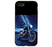 Cool Freeway de Nuit avec Moto Cool pour Cycliste de Nuit Coque pour iPhone SE (2020) / 7/8
