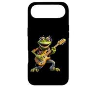 Cool Frog Bass Player Rocker Musicien Basse électrique Coque pour iPhone Air