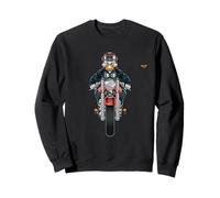 Cool Funny Angry Mallard Duck Illustration Graphic Designs Sweatshirt