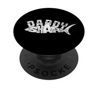 Cool Funny Daddy, Strong Muscles Shark, Best Dad Ever Fun PopSockets PopGrip Adhésif