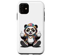 Cool & Funny Panda Design Humour Doigt d'honneur Coque pour iPhone 11