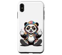 Cool & Funny Panda Design Humour Doigt d'honneur Coque pour iPhone XS Max