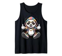 Cool & Funny Panda Design Humour Doigt d'honneur Débardeur