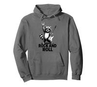 Cool Funny Rock & Roll Raccoon Cartoon Graphic Designs Sweat à Capuche