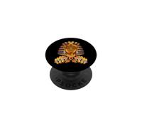 Cool Funny The Rich Egyptian Pharaoh King Tut Tutankhamun PopSockets PopGrip Adhésif