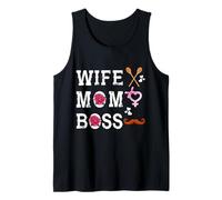 Cool Funny Wife Mom Boss T Shirt, Awesome Best Mom Forever Débardeur