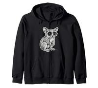 Cool Galago Lunettes Dessin Bébé Buisson Sweat à Capuche
