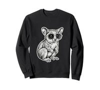Cool Galago Lunettes Dessin Bébé Buisson Sweatshirt