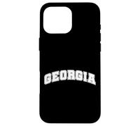 Cool Georgia (U.S. State) & Georgia The Country in Europe Coque pour iPhone 16 Pro Max