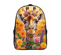 cool girafe sac à dos 3d imprimé 12 ans et plus grande capacité corolle voyage sac à dosc 2 compartiment pour homme et femme 3d école sacs-16,pour l'école les voyages les affaires
