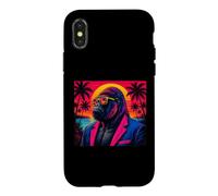Cool Gorilla Art for Men Women Kids Ape Monkey Gorilla Fan Coque pour iPhone X/XS