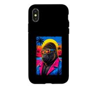 Cool Gorilla Art for Men Women Kids Ape Monkey Gorilla Fans Coque pour iPhone X/XS