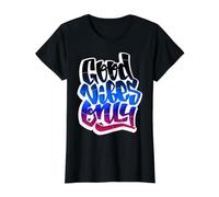 Cool Graffiti Vibes Art Inspirational Quotes Graphic T-Shirt Graphique avec Valeur