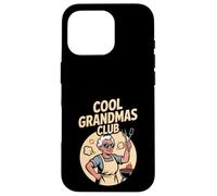 Cool Grandmas Club Barbecue Griller Grand-mère Chef Cuisine Coque pour iPhone 16 Pro