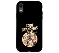 Cool Grandmas Club Barbecue Griller Grand-mère Chef Cuisine Coque pour iPhone XR