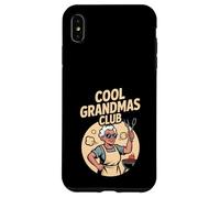 Cool Grandmas Club Barbecue Griller Grand-mère Chef Cuisine Coque pour iPhone XS Max