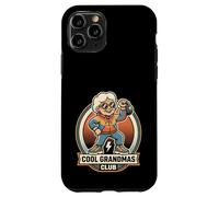 Cool Grandmas Club Gym Workout Kettlebell Lift Comic Retro Coque pour iPhone 11 Pro