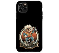 Cool Grandmas Club Gym Workout Kettlebell Lift Comic Retro Coque pour iPhone 11 Pro Max