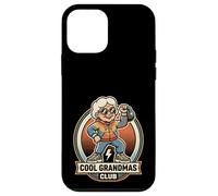 Cool Grandmas Club Gym Workout Kettlebell Lift Comic Retro Coque pour iPhone 12 Mini