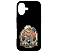 Cool Grandmas Club Gym Workout Kettlebell Lift Comic Retro Coque pour iPhone 17
