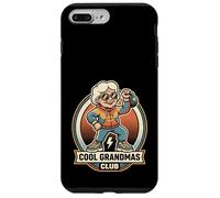 Cool Grandmas Club Gym Workout Kettlebell Lift Comic Retro Coque pour iPhone 7 Plus/8 Plus