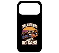 Cool Grandpas Race RC Cars, œuvre d'art de Course RC rétro Amusante Coque pour iPhone 17 Pro Max