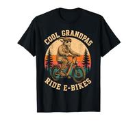 Cool Grandpas Ride E Bikes Vélo électrique pour Grand-père T-Shirt