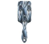 Cool Grey Wolves Brosse à cheveux de massage Peigne démêlant Brosse à cheveux saine Peigne moderne