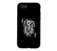 Cool Grunge Poker Card Wild Joker Coque pour iPhone SE (2020) / 7/8