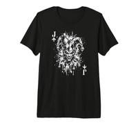 Cool Grunge Poker Card Wild Joker T-Shirt Haut de Gamme