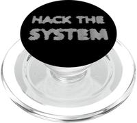 Cool Hack The System pour Les programmeurs et Les Pirates informatiques PopSockets PopGrip pour MagSafe