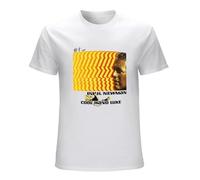 Cool Hand Luke, Retro, 1970'S, Film, Paul Newman Outdoor Graphic T-Shirt Czerwony L Czerwony Men's T Shirt White L
