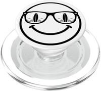 Cool Happy Face Lunettes de Soleil Planche de Surf Ocean Waves PopSockets PopGrip pour MagSafe