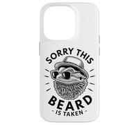Cool Hat Bearded Dragon Pogona « Désolé, cette barbe a été prise » Coque pour iPhone 14 Pro
