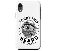 Cool Hat Bearded Dragon Pogona « Désolé, cette barbe a été prise » Coque pour iPhone XR