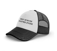 Cool Hats for Men Best Scrum Master Ever Casquette Funny Golf Hats Men Golf Hat Funny, couleur, M