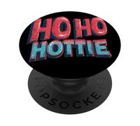 Cool Ho Ho Hottie Emblème Look for Naughty Christmas PopSockets PopGrip Adhésif