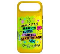 Cool Hommes Femmes Coloré New York City 5 Avenues Graffiti Coque pour iPhone Air