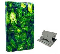 Cool Housse Ebook/Tablette Universelle 9,7-11 Pouces Similicuir Feuilles (panoramique)