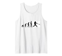 Cool Human Evolution Batter de Baseball Débardeur