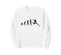 Cool Human Evolution Joueur de Football Sweatshirt