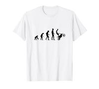 Cool Human Evolution Motocross Moto T-Shirt